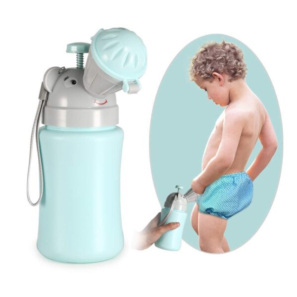 Orinal Portátil Azul Para Niños
