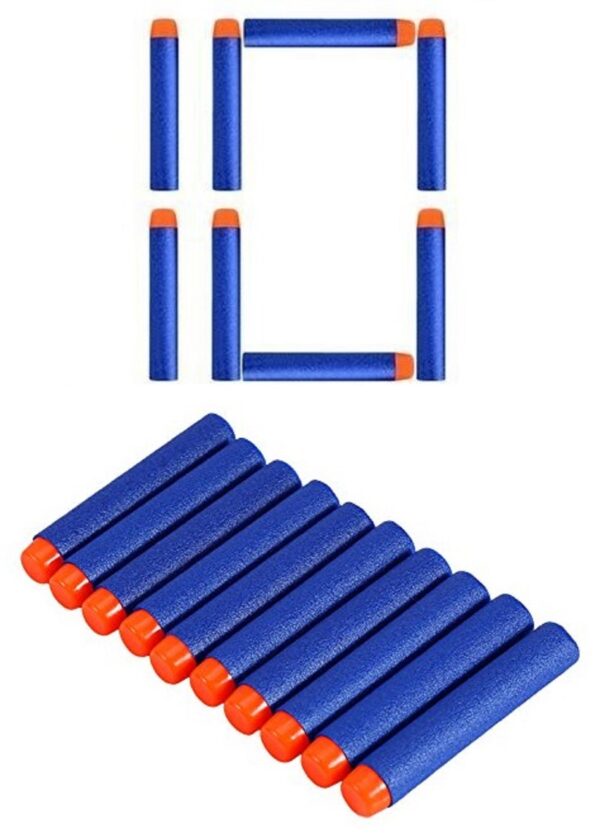 Dardos Estándar Compatible Nerf N-Strike X 10 Uds