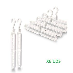 Gancho Para Ropa Multifunción X 6 Uds