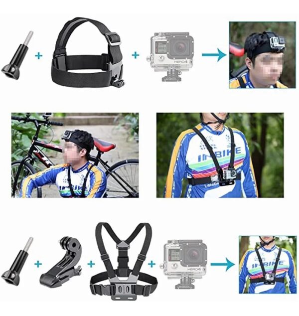 Kit 50 en 1 Accesorios Cámara Acción - Image 10
