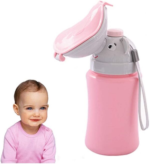 Orinal Portátil Rosado Para Niñas