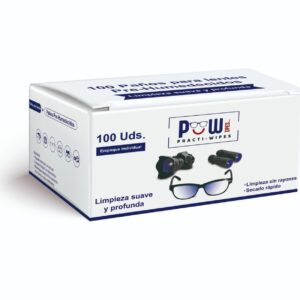 Practi-Wipes Paños Humedos Para Lentes Caja 100