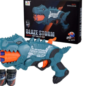 Pistola Dinosaurio + 20 Dardos + Objetivos
